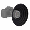 Picture of Easy Hood Lens Hood for Nikon Canon Pentax Sony 70-90mm Camera Lens, Ultimate Anti-Glass Anti-Reflective Silicone Collapsible Len Hood Take Reflection-Free Photos Video (70mm)