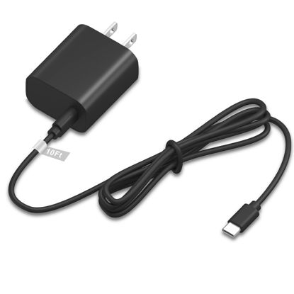 Picture of 10Ft 15W USB-C -C Fast Charger with 10Ft Extra Long Cable for Charging New Fire HD7/7Kid/ 8/8Plus/8 Kids Edition/8 Kids Pro/HD 10/10Plus//10 Kids Pro (2019-2022 Release)