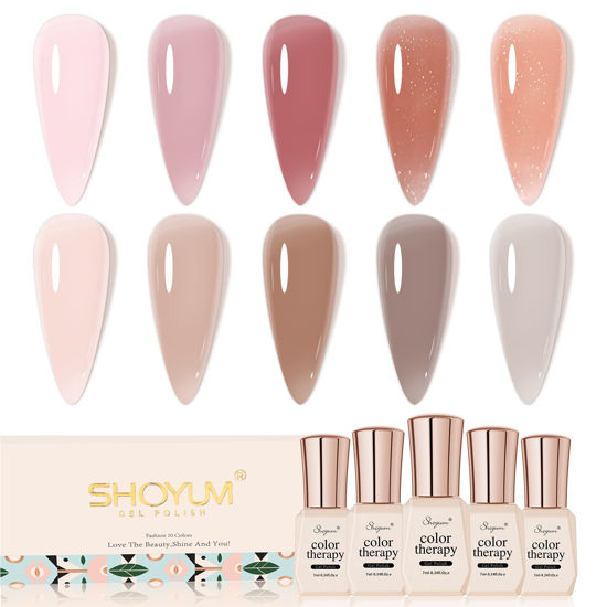 Beetles Neutral Gel Nail Polish 15Ml Milky White Jelly Gel Polish Set Nude  Color Translucent Nail Gel Soak Off U V Led Nail Lamp Jelly Sheer Gel Poli  - Imported Products from