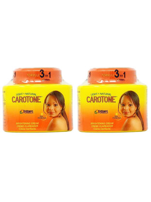Picture of Carotene Light & Natural Body & Skin Clarifying Cream, 300ml/10.1oz (Jar) (Pack of 2)