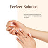 Picture of beetles Gel Polish 5 in 1 Nail Glue Base Gel and No Wipe Top Coat Kit 2PCS 15ML for Gel Nails and Gel Nail Polish Easy Nail Extension Gel, Soak Off LED Gel Shine Finish and Long Lasting