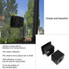 Picture of Teccle Window Mount for Blink Mini, Through Window Use Blink Mini Indoor Security Camera, No Need to Run Wiring Outdoors (Pack of 2, Black)