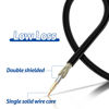 Picture of Bingfu WiFi Antenna Extension Cable 50 feet RP-SMA Male to RP-SMA Female Bulkhead Mount Double Shielded Low Loss -100 Cable for WiFi Wireless Router Hotspot Security IP Camera