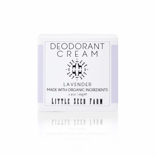 Picture of Little Seed Farm All Natural Deodorant Cream, Aluminum Free Deodorant for Women or Men, 2.4 Ounce - Lavender