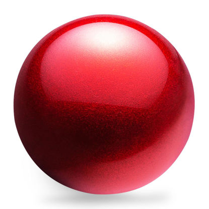 Picture of SANWA Large Trackball 44mm/1.73in, Replacement Ball for SANWA GMAWBTTB138/GMATB137, ELECOM DEFT PRO, and Other Compatible Trackball Mouse, Glossy Red
