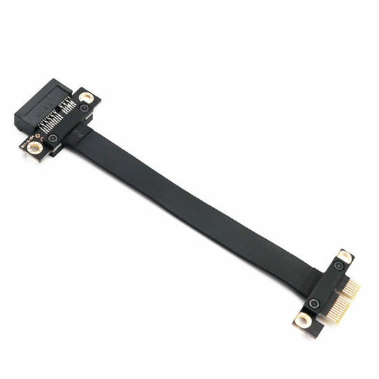 Picture of PCI-e PCI Express 36PIN 1X Extender Extension Cable with Gold-Plated Connector