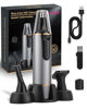 Picture of AREYZIN Nose Hair Trimmer for Men 2023 Professional Painless Rechargeable Nose Trimmer for Men and Women, Eyebrow Facial Hair Trimmer, Powerful Motor, IPX7 Waterproof, Dual Edge Blades
