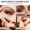 Picture of FOCALLURE 3PCS Cream Matte and Shimmer Eye Brightener Stick,Light to Dark Orange Eyeshadow Pencil,Long Lasting Waterproof Eye Shadow Highlighter Stick Makeup,Gold Rush