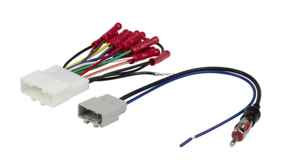 Picture of SCOSCHE NN4A2B Compatible with Select 2007-Up Nissan and Subaru Vehicles Wire Harness & Antenna Adapter Bundle