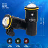 Picture of NSV60 Diving Flashlight 6000 Lumen High CRI=90 Scuba Dive Light with Fasting Charging 100m Waterproof Video Torch for Under Water Professional Photography Sports