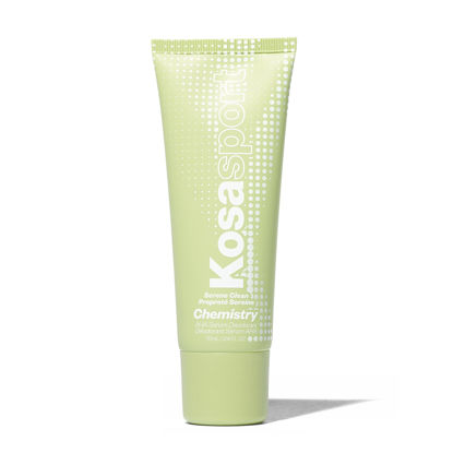 Picture of Kosas Chemistry Deodorant: Aluminium- and Baking Soda Free + BO-Fighting AHA Serum that Exfoliates, Softens, and Nourishes the Skin, (Serene Clean)