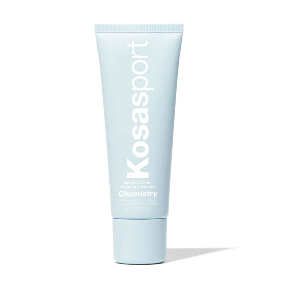 Picture of Kosas Chemistry Deodorant: Aluminium- and Baking Soda Free + BO-Fighting AHA Serum that Exfoliates, Softens, and Nourishes the Skin, (Beachy Clean)