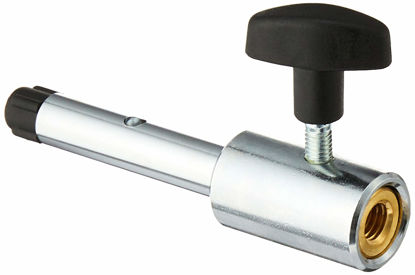 Picture of Manfrotto 016 Adapter Converts Standard 5/8" (16mm) Female Light Stand Tip to 1/4" x 20 Thread on a 12mm Shaft,Silver,3 x 3 x 3 inches