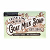 Picture of Legend's Creek Farm, Triple Milled Goat Milk Soap, Moisturizing Cleansing Bar, Hands & Body, Creamy Lather & Nourishing, Gentle For Sensitive Skin, Handmade in USA, 9 Oz (Fresh Lime T.M.S.)