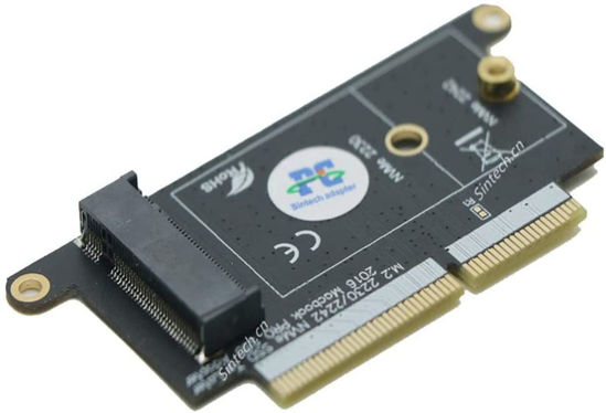 Picture of Sintech M.2 NVMe SSD Adapter Card for Upgrade 2016 2017 13" MacBook PRO A1708 Non-Touch Bar Models(Only For Late 2016-Mid 2017 Year)