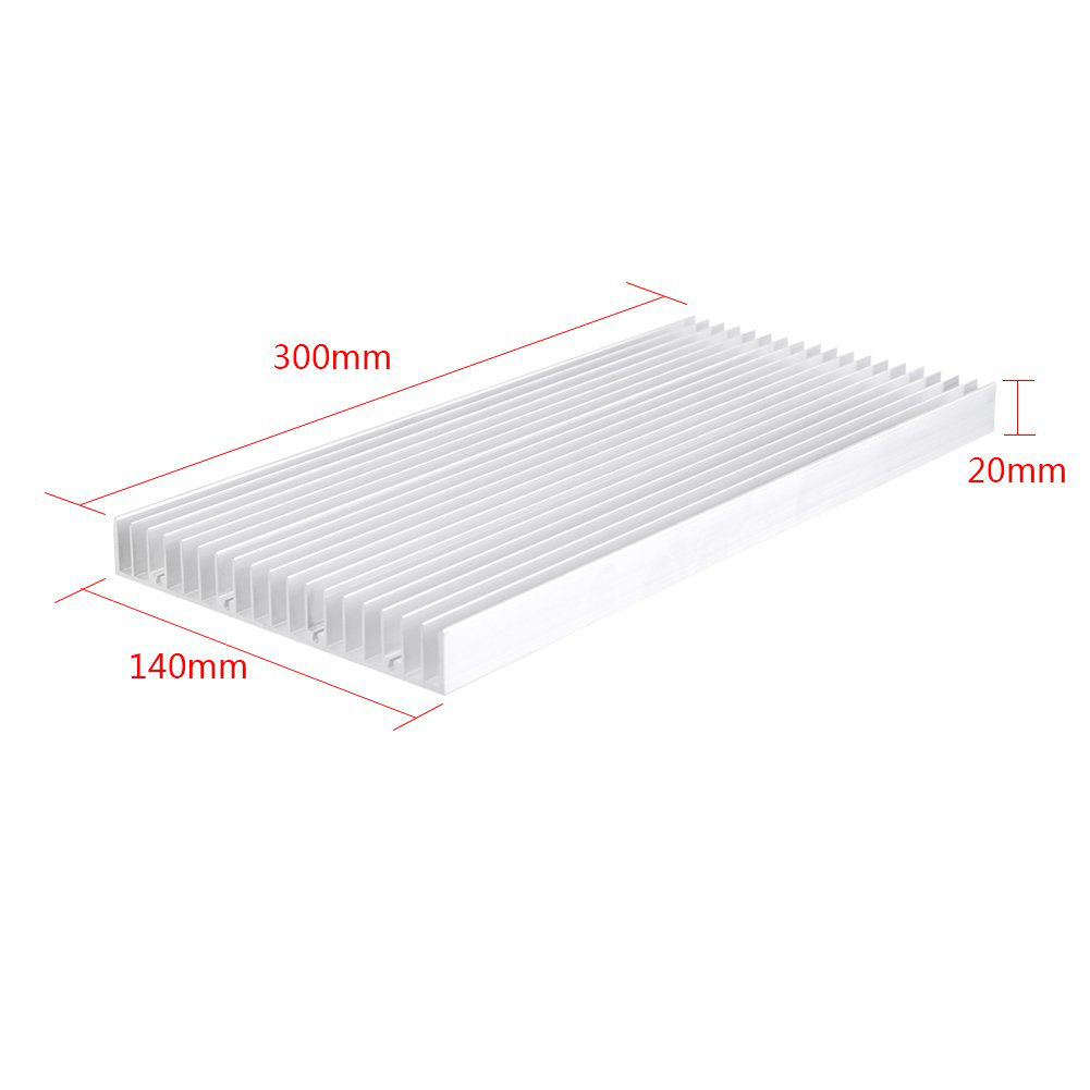 GetUSCart- Aluminum Heat Sink Heatsink Cooler Cooling for Led Amplifier ...