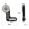 Picture of CAMVATE L Type Rosette Extension Mount M6 Thread Hole Connector with 1/4"-20 Mounting Groove/Points - 3013