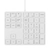 Picture of Numeric Keypad 34 Keys (30%) Mini Multifunctional Wired Numpad Portable Keypad White Magicforce by Qisan