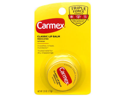 Picture of Carmex Classic Lip Balm Medicated 0.25 oz (Packs of 12)