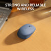 Picture of Logitech M170 Wireless Mouse for PC, Mac, Laptop, 2.4 GHz with USB Mini Receiver, Optical Tracking, 12-Months Battery Life, Ambidextrous - Blue Grey