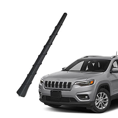 Picture of 7 3/4 Inch Antenna for 2011-2019 Jeep Cherokee Grand Cherokee Liberty Compass Dodge Journey Avenger Durango Dart Nitro Chrysler 200 Car Accessories Antenna Replacement