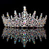 Picture of TOBATOBA AB Silver Wedding Tiara for Women Crystal Tiaras and Crowns for Women Wedding Tiaras for Bride Royal Queen Crown Headband Princess Quinceanera Headpieces for Birthday Prom Pageant Party