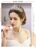 Picture of TOBATOBA AB Silver Wedding Tiara for Women Crystal Tiaras and Crowns for Women Wedding Tiaras for Bride Royal Queen Crown Headband Princess Quinceanera Headpieces for Birthday Prom Pageant Party