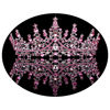 Picture of TOBATOBA Tiaras for Women, Pink Crystal Tiara Crowns for Women, Wedding Tiara for Bride Queen Crown, Royal Princess Quinceanera Headpieces for Birthday Prom Pageant Halloween Cosplay Accessories