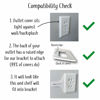 Picture of The Easy Outlet Shelf by Mount Genie - Works With All Outlets - 60 Second Install - Hidden Cord Cable Storage - Perfect Google Home Mount, Nest Wifi Mount, for Cameras, Voice Assistants, and More