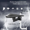 Picture of Adbamic Pole Mount, Electronics Pole for Outside Home Antenna Installation, 15inch Length., White