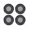 Picture of uxcell 4Pcs 2 Inches 57mm Bass Speaker Passive Radiator Auxiliary Rubber Vibration Plate Subwoofer DIY Repair