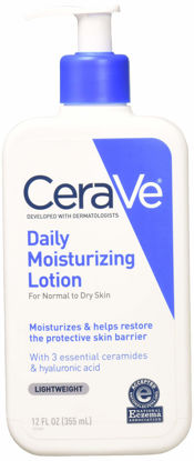 Picture of Cerave Moisturizing Lotion Siwmee, White, 12 Ounce