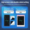 Picture of Amoretti Sonnet Mini LCD Writing Tablet, 6.5in Double Display Erasable Reusable Electronic Drawing Pads, Electronic scratchpad for Kids and Adults（Black