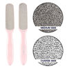 Picture of Probelle Double Sided Multidirectional Nickel Foot File Callus Remover - Immediately Reduces calluses and Corns to Powder for Instant Results, Safe Tool (Pink)