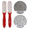 Picture of Probelle Double Sided Multidirectional Nickel Foot File Callus Remover - Immediately Reduces calluses and Corns to Powder for Instant Results, Safe Tool (Red)