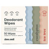 Picture of Dew Well - Refresh Deodorant Wipes - A Fresh Start When You’re On the Go - Aluminum, Paraben, and Sulfate Free - Variety Pack (Tea Tree, Eucalyptus, Jasmine) - 50 Individually Wrapped Wipes