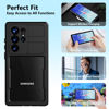 Picture of MRUOZRUI Samsung Galaxy S23 Ultra Case, IP68 Waterproof, Shockproof, Dustproof, Snowproof, Full Body Protective Rugged Case with Built-in Screen Protector for Galaxy S23 Ultra 5G 6.8 inch 2023 Black