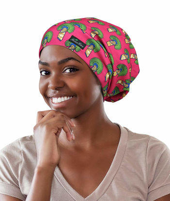 Picture of FocusCare Hair Covers for Women with Silk Satin Sleeping Beanie