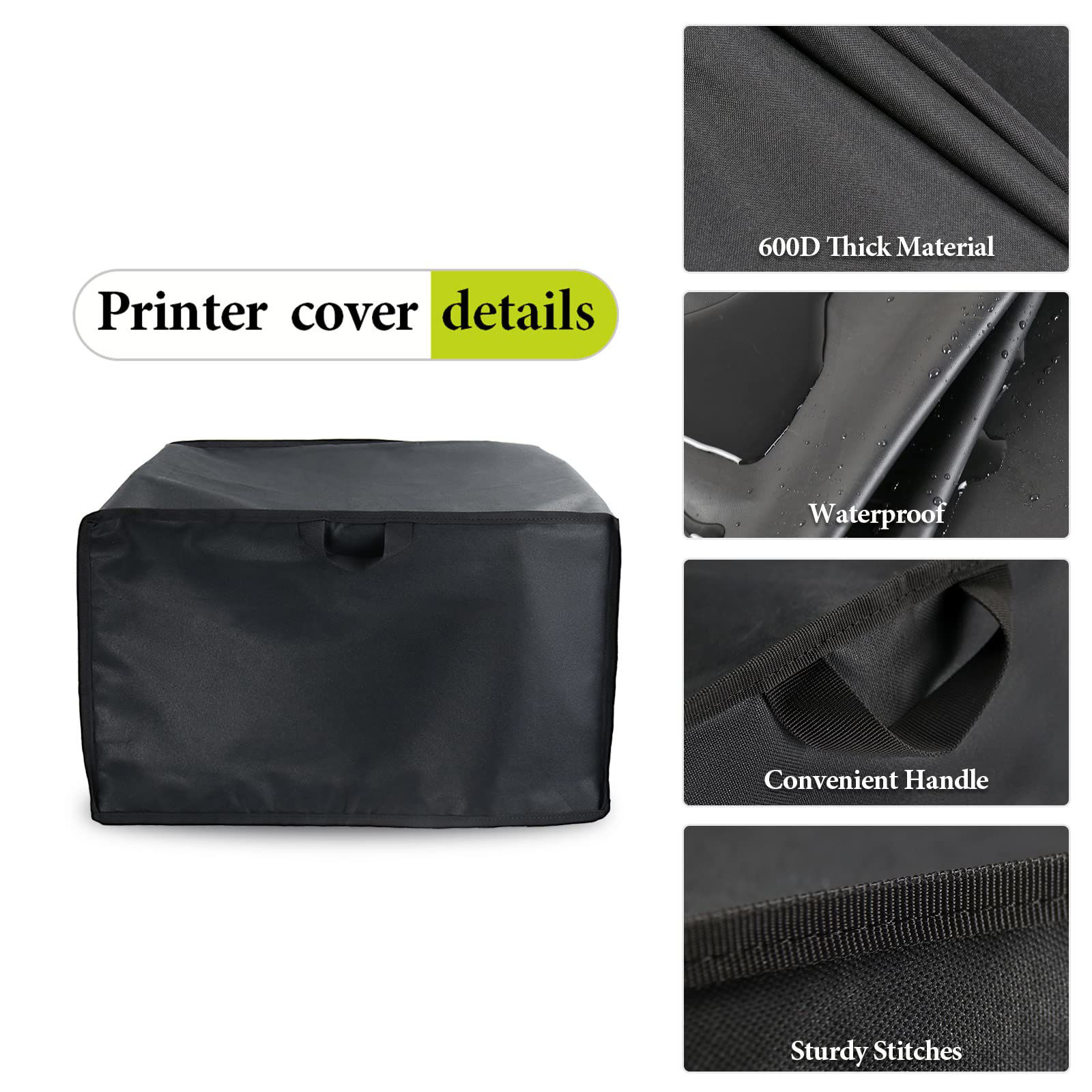 GetUSCart- TwoPone Printer Dust Cover for HP/Epson/Canon/Brother ...