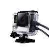 Picture of Suptig Protective case Charging case Wire Connectable Skeleton Protective Side Open Housing case Compatible for GoPro Hero 4 Hero 3+ Hero 3 Camera