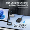 Picture of Surface Pro Charger 65W, Surface Laptop Charger for Microsoft Surface Pro 9/8/7+/7/6/5/4/3/X, Surface Laptop 5/4/3/2/1/Studio, Surface Book 2/1, Surface Go 3/2/1 with 6.6ft Power Cord
