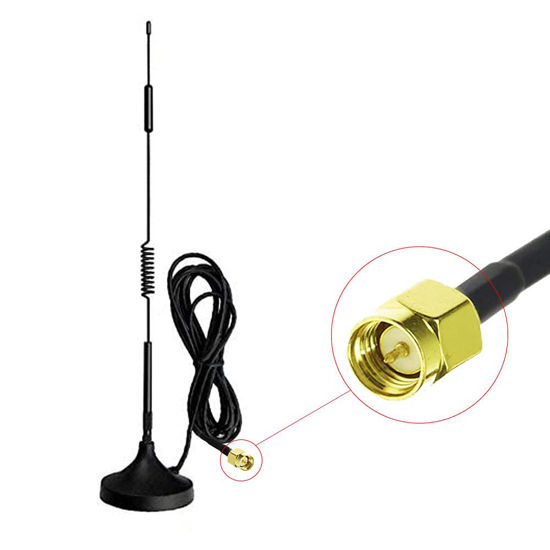 GetUSCart- CORONIR SMA Antenna 12DBi 4G LTE CPRS GSM 3G 2.4G WCDMA Omni ...