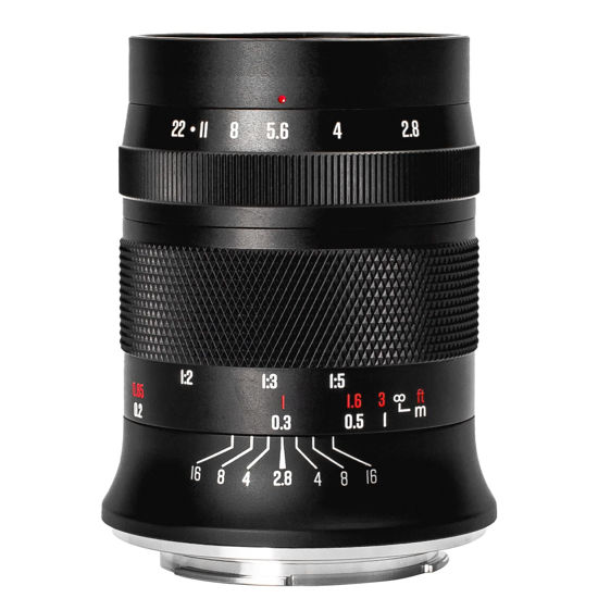 Picture of Meike 60mm F2.8 Magnification Macro Manual Focus APS-C Lens Compatible with Panasonic Lumix M43 MFT Mount Digital Mirrorless Cameras GH3 GH4 GH5 GH6,etc