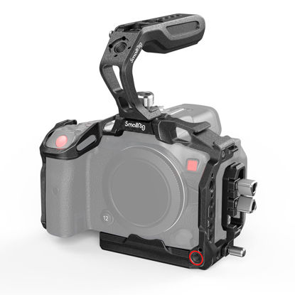 Picture of SmallRig R5C Camera Cage Handheld Kit for Canon R5 C with Top Handle, Full Cage, Cable Clamp for HDMI&USB-C -3891