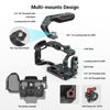 Picture of SmallRig R5C Camera Cage Handheld Kit for Canon R5 C with Top Handle, Full Cage, Cable Clamp for HDMI&USB-C -3891