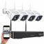 Picture of [Newest] Wireless Security Camera System, Firstrend 8CH 1080P Wireless NVR System with 4pcs 1.3MP IP Security Camera with 65ft Night Vision and Easy Remote View,P2P CCTV Camera System(No Hard Drive)
