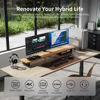 Picture of TESmart PAP KVM Switch 2 Monitors 2 Computers HDMI 4K@30Hz, Multi-Viewer Dual Monitor KVM Switch Extended Display EDID emulators, Audio&Microphone, Hotkey Switch, PC Keyboard Mouse Switcher Box Cables