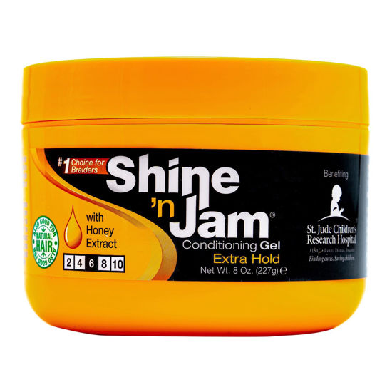Picture of Shine N Jam Conditioning Gel Extra Hold 8 Ounce (Pack of 2)