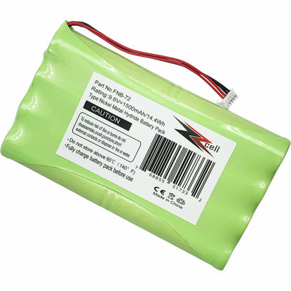 Picture of ZZcell Battery Replacement for Yaesu Vertex FNB-72, FNB-72x, FNB-72xe, FNB-72xh, FNB7-72xx, FNB-85, FT-817, FT-817ND, Two Way Radio