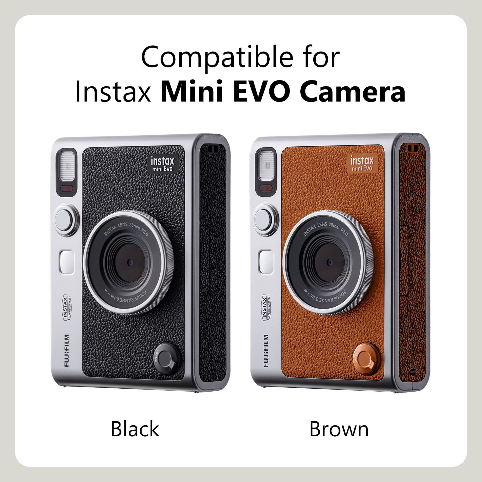 GetUSCart MUZIRI KINOKOO Instax Mini EVO Case Compatible for
